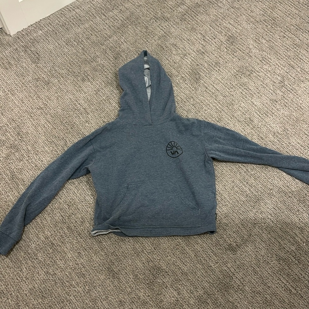 Crop top hoodie from rvca